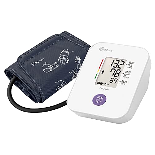 アイリスオーヤマ 血圧計 上腕式血圧計 BPU-101 簡単測定 医療機器認証